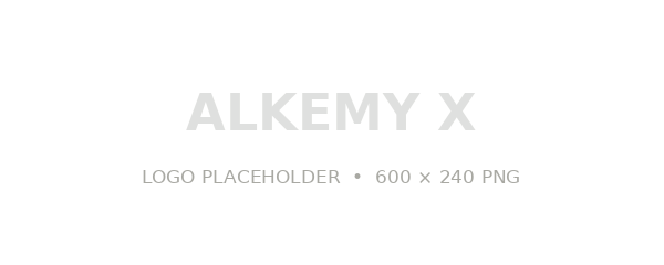 ALKEMY X — placeholder logo